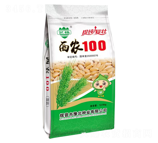 12.5kg西農100小麥種子-藝株-豫北種業